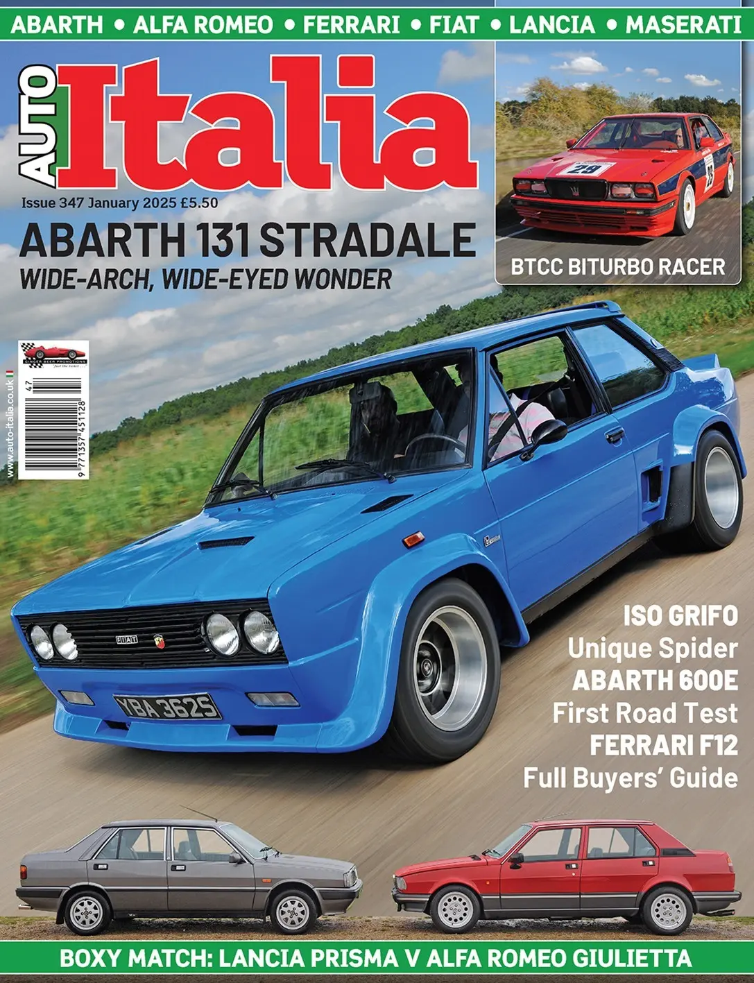 Issue 347 - Auto Italia Magazine Issue 347 - Auto Italia Magazine